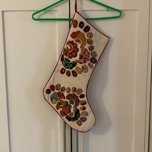 Pawprint Christmas Stocking